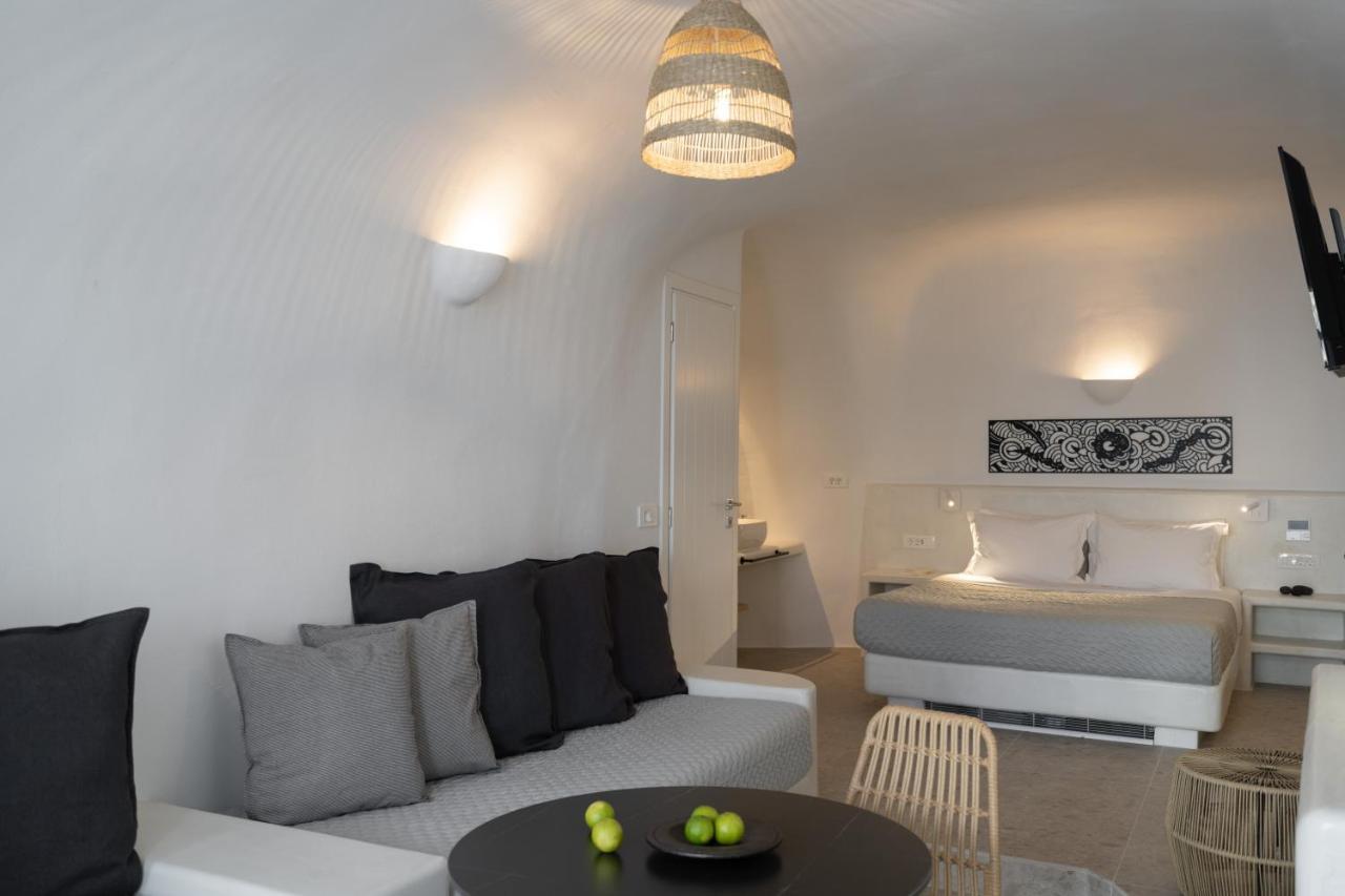 Niso Cave Suites Megalochori  Buitenkant foto