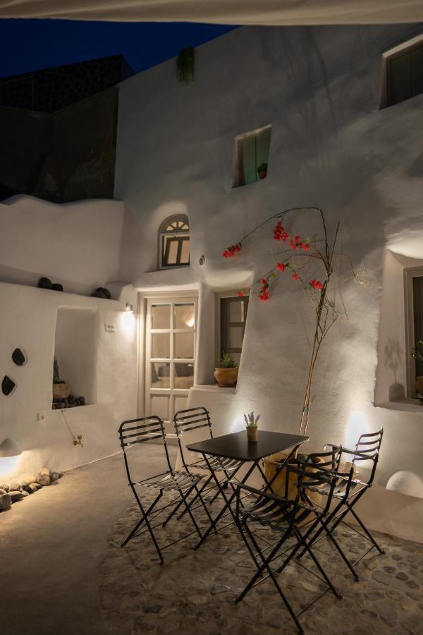 Niso Cave Suites Megalochori  Buitenkant foto